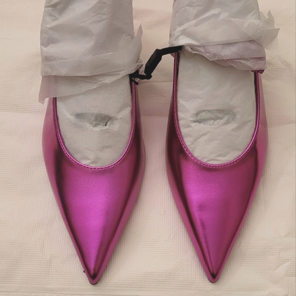 ZARA metallic pink heels - Picture 8 of 8